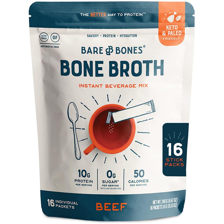 Bone Broth Instant Powdered Mix By Bare Bones Review By Wellify Times